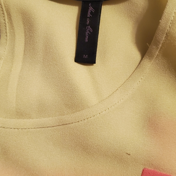 Bcbgmaxazria Color Block Dress Sz M.Pockets on both sides of the dress.Worn once - Picture 3 of 7